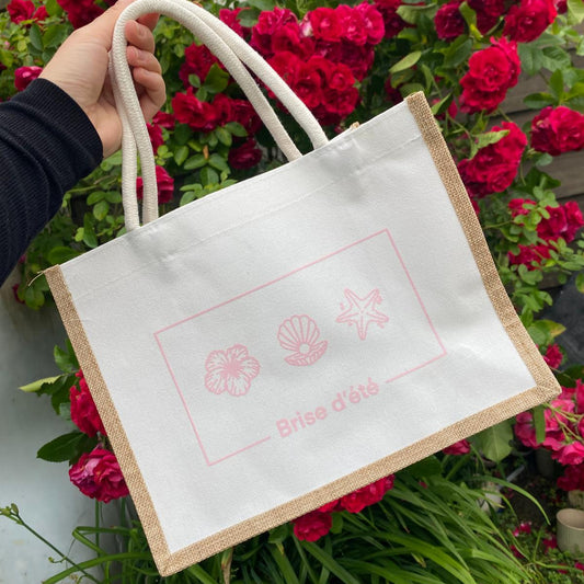 ☀️ Sac cabas “Brise d’été” – Édition limitée 🌺